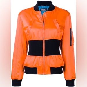 BNWT Still in Original Packaging Jeremy Scott Cinch Waist Bomber Womens  Size L